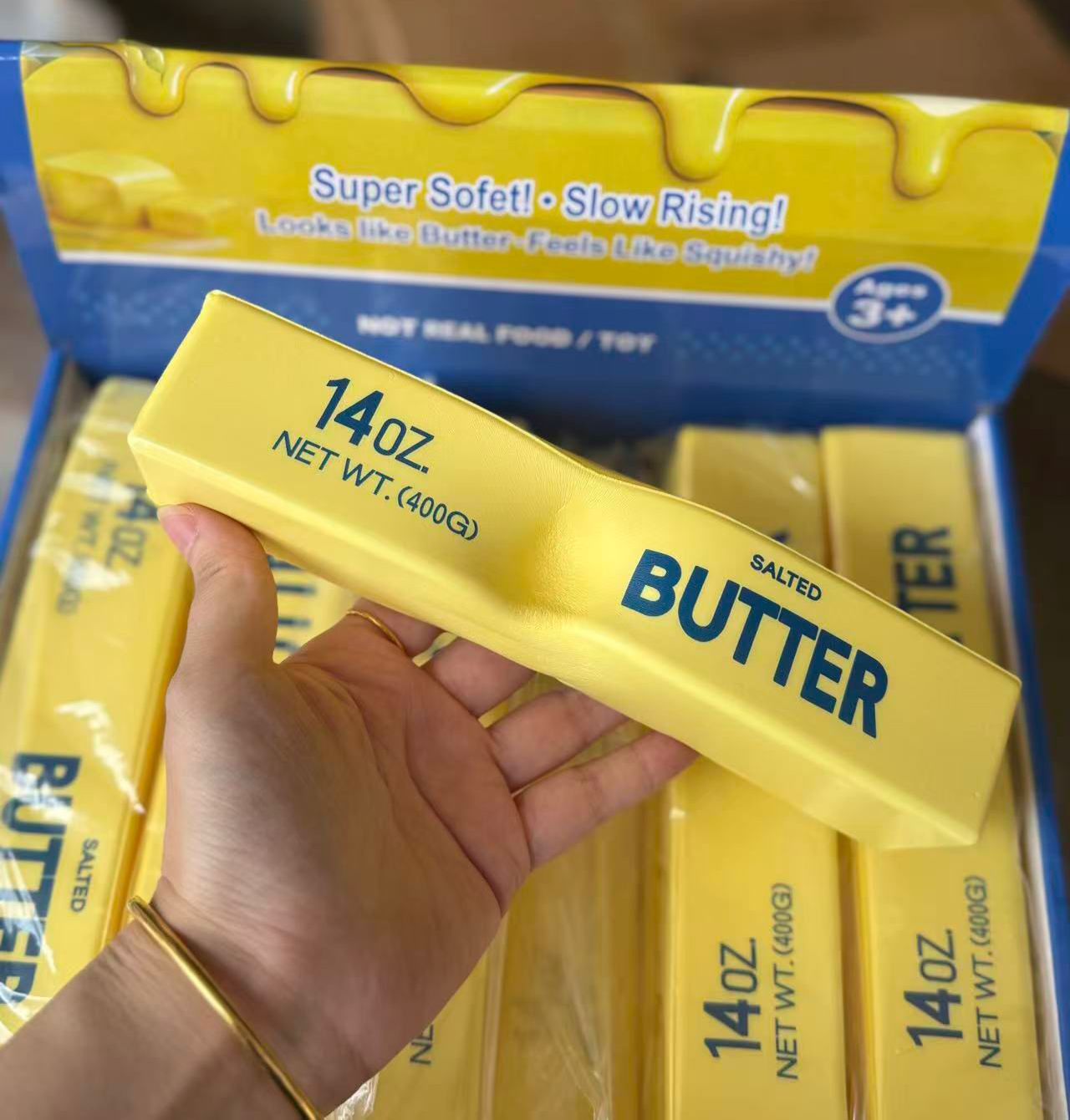 SQUISHY SALTED BUTTER (12PK x BIG)