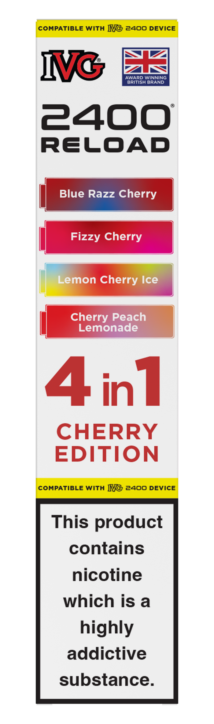 Cherry Edition - IVG 2400 RELOAD POD