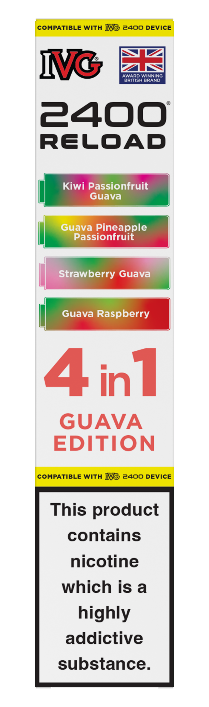 Guava Edition - IVG 2400 RELOAD POD