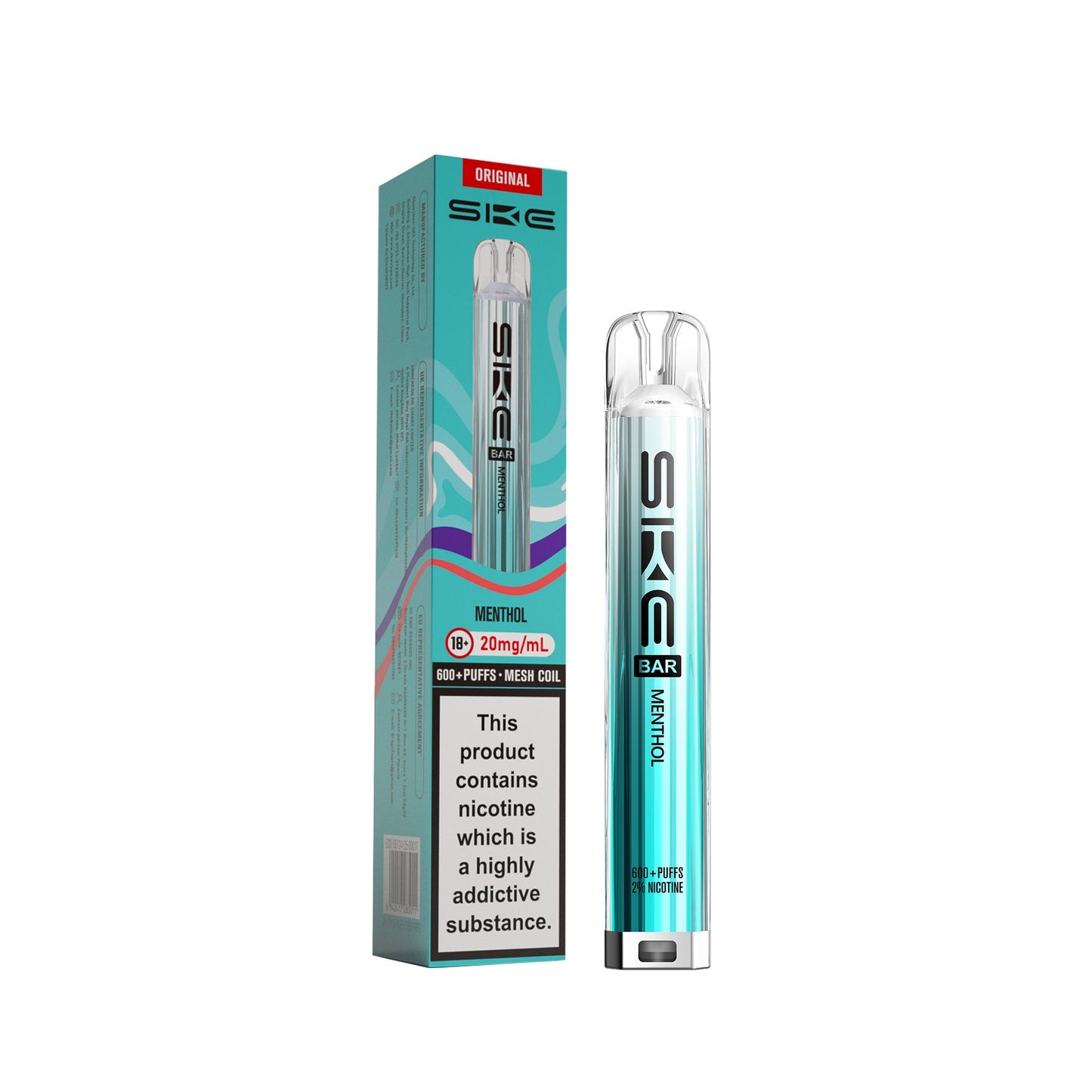 MENTHOL - SKE 600 Pre filled Pod Kit