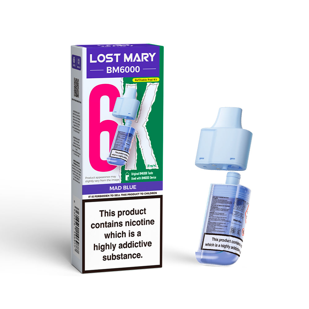 MAD BLUE - LOST MARY BM6000 POD