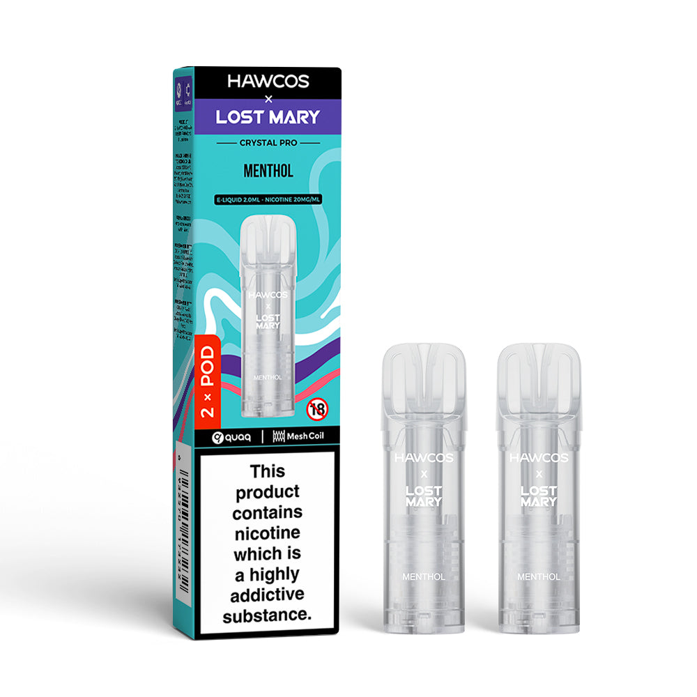 MENTHOL - HAWCOS LOSTMARY 600 PODS