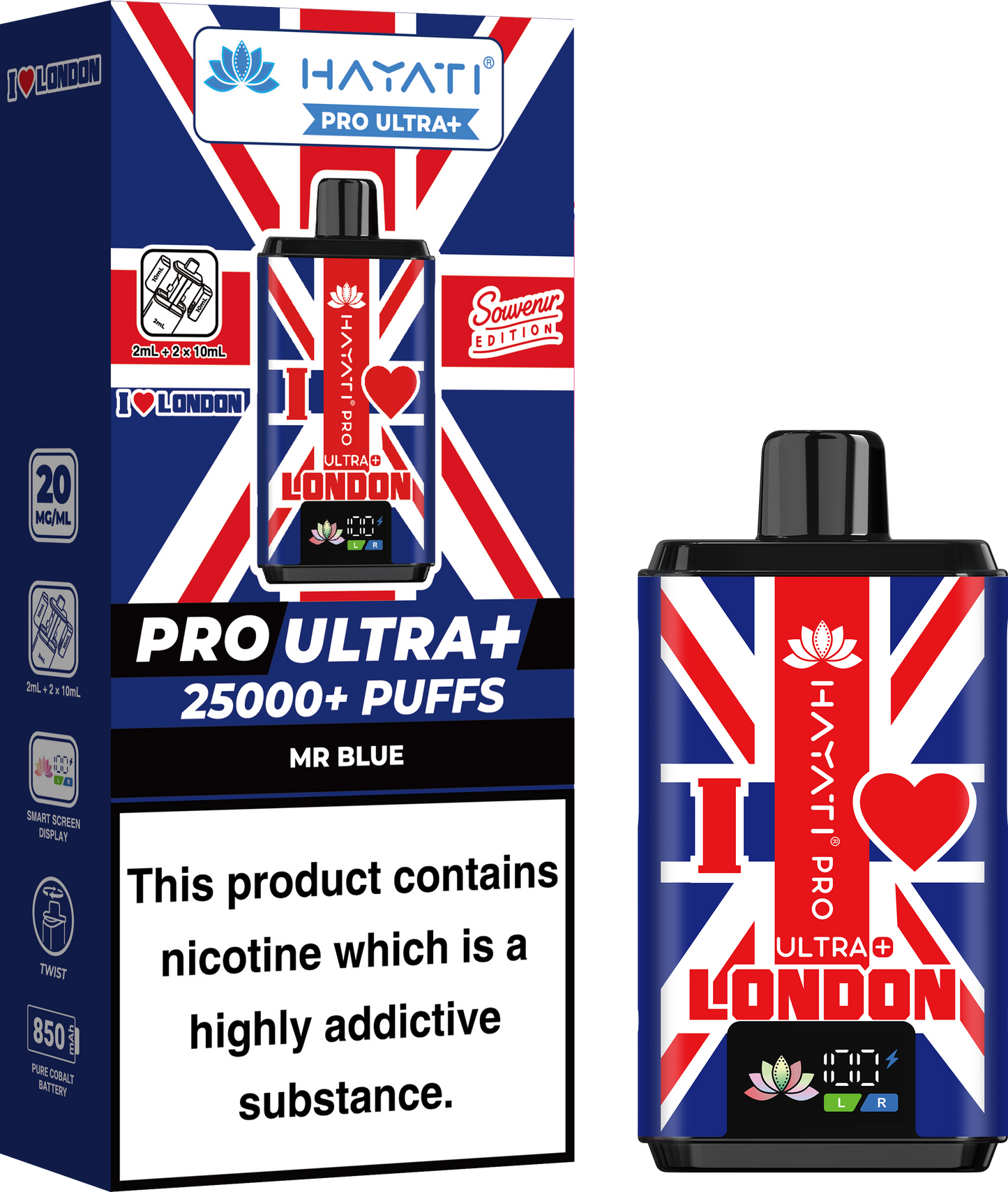 I LOVE LONDON (MR BLUE) - HAYATI PRO ULTRA 25K