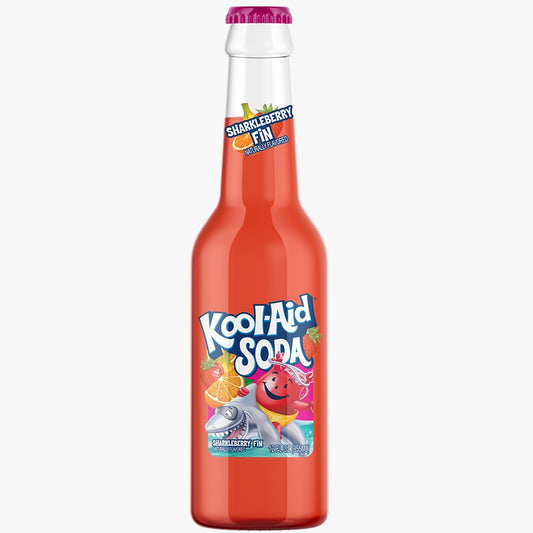 KOOL AID SHARKLEBERRY FIN SODA (355ml x12)