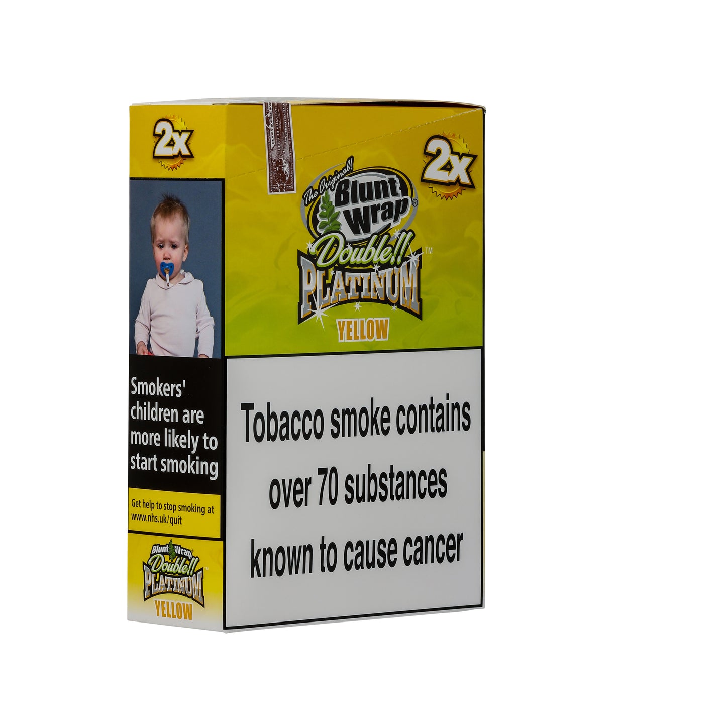 PLATINUM BLUNTS X2 - YELLOW (MELLO MANGO) (X25)