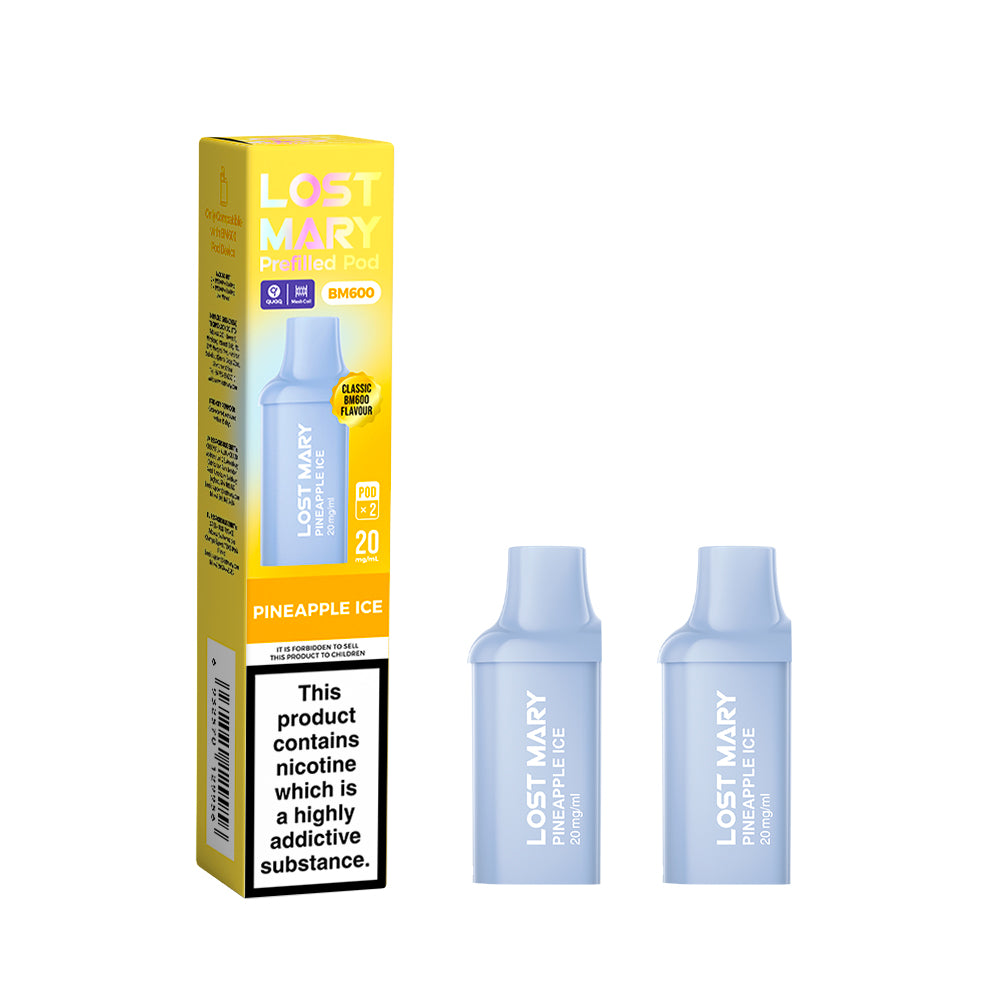 PINEAPPLE ICE- LOST MARY BM600 PODS