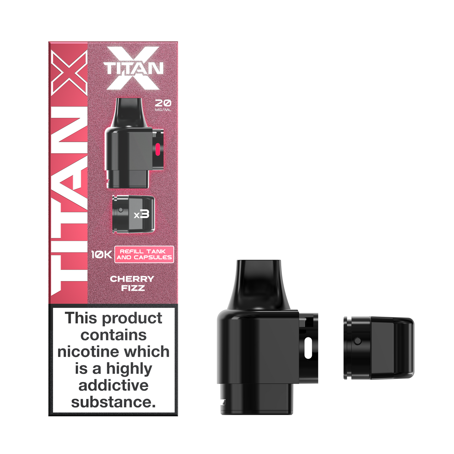 CHERRY FIZZ - TITAN X POD