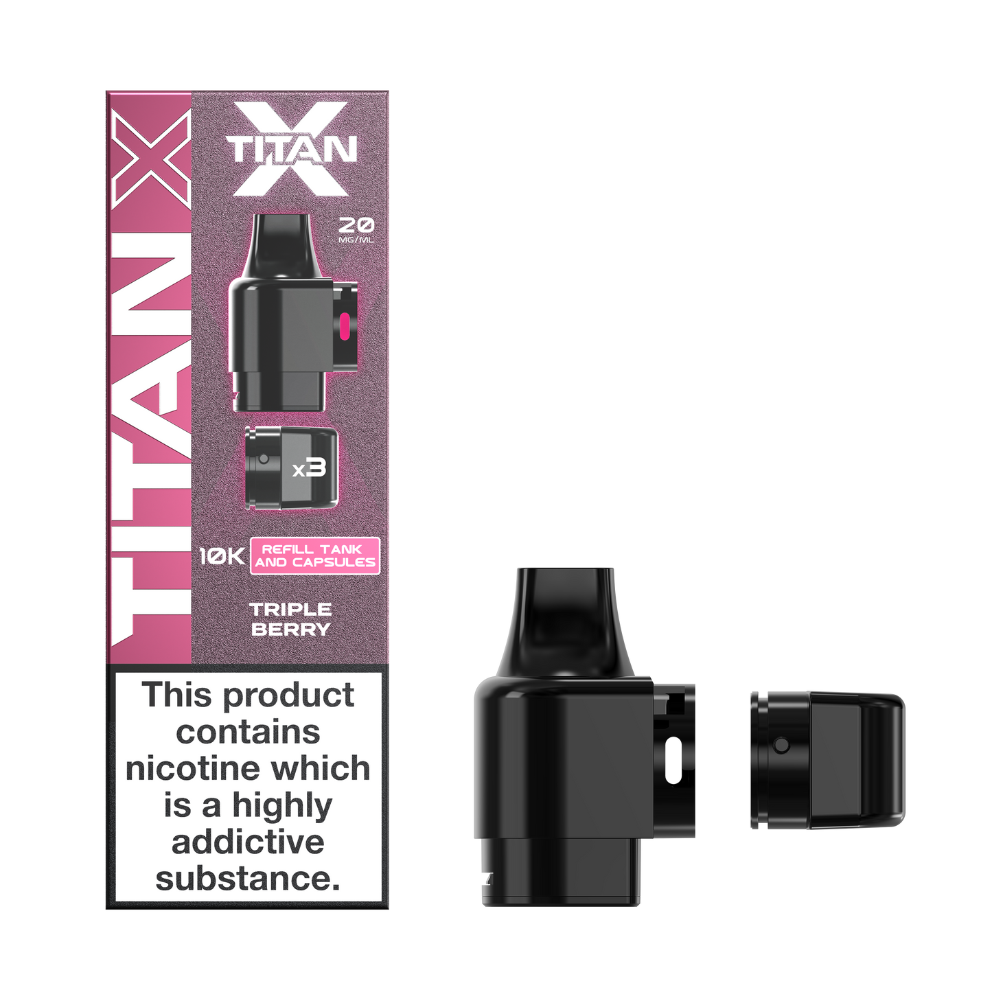 TRIPLE BERRY - TITAN X POD
