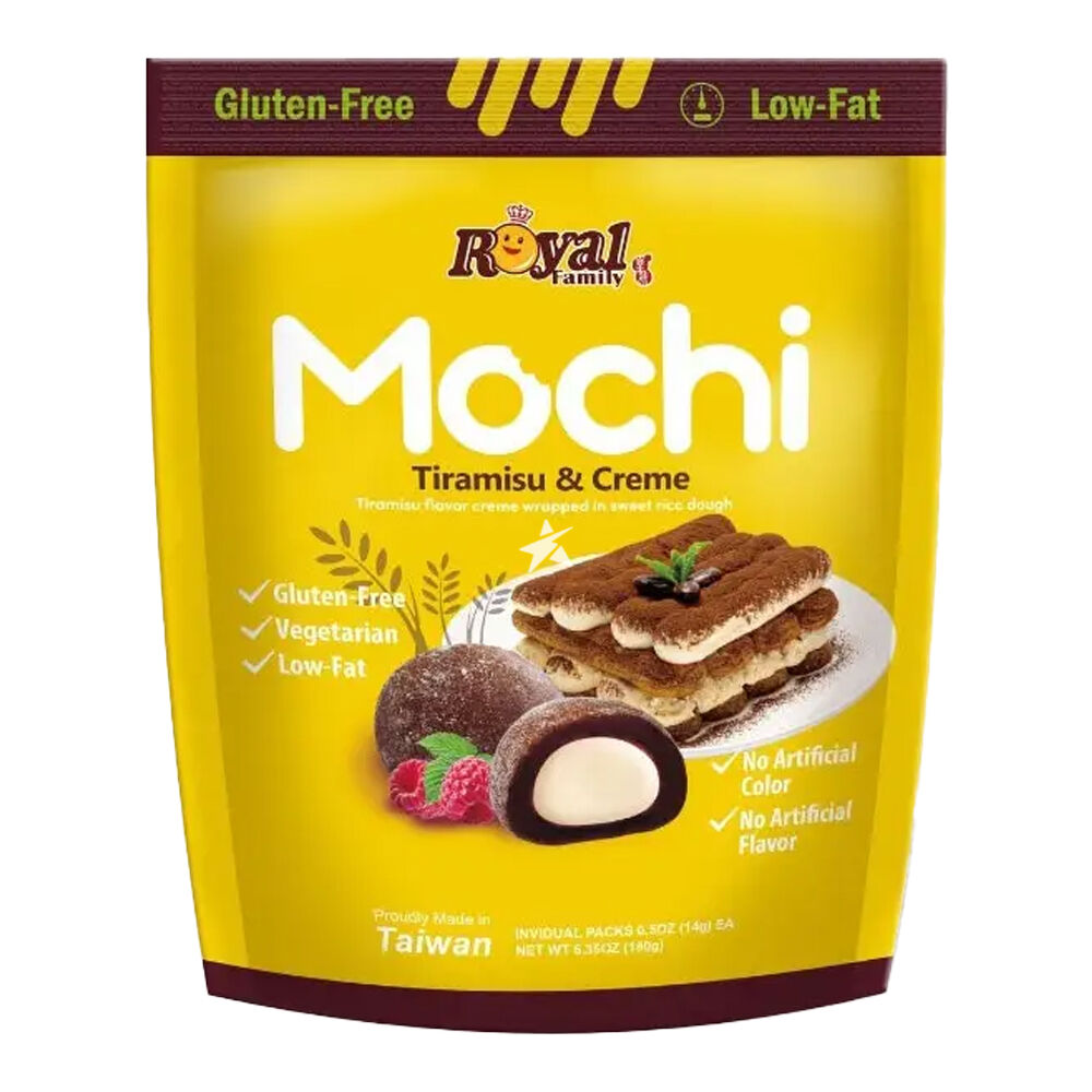 ROYAL MOCHI - TIRAMISU & CREME (12PACK)