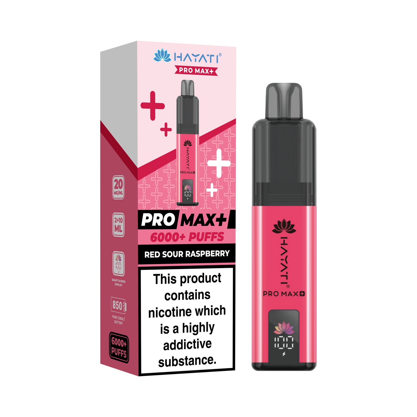 RED SOUR RASPBERRY - PRO MAX +
