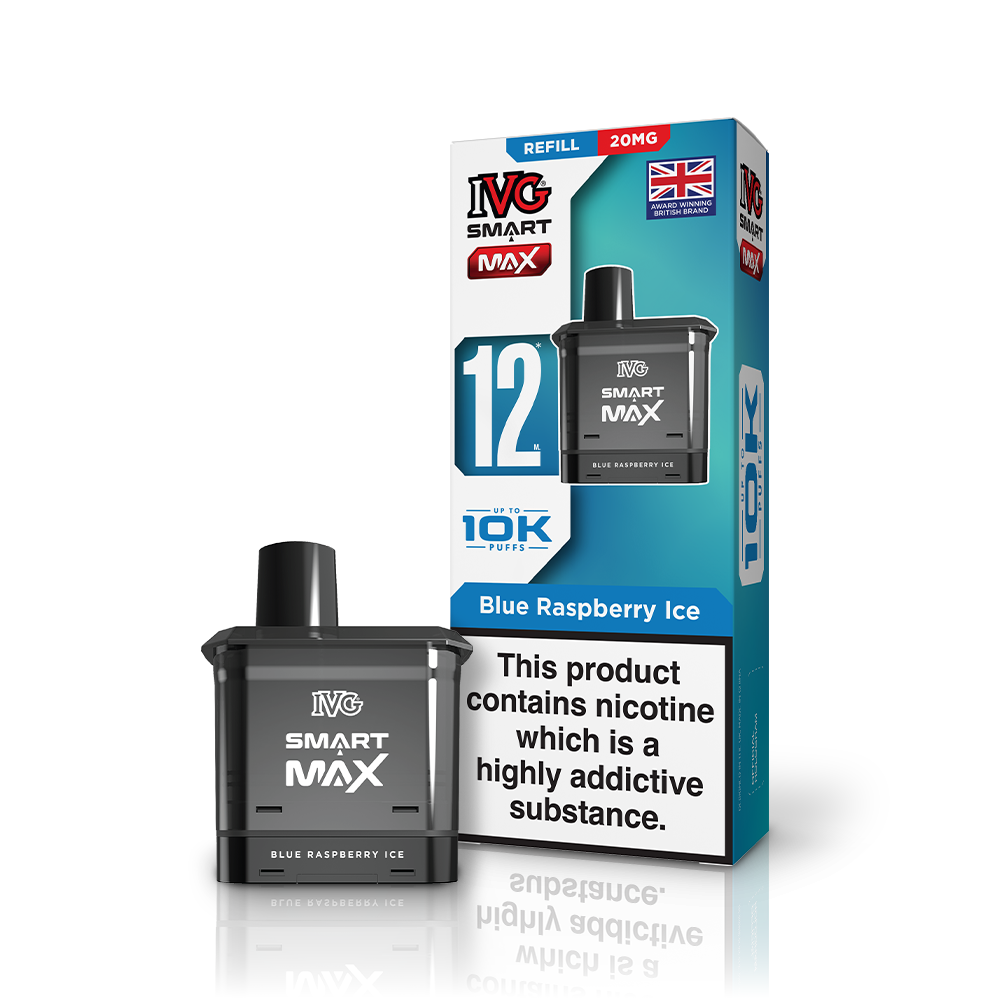 BLUE RASPBERRY ICE - IVG SMART MAX REFILL POD