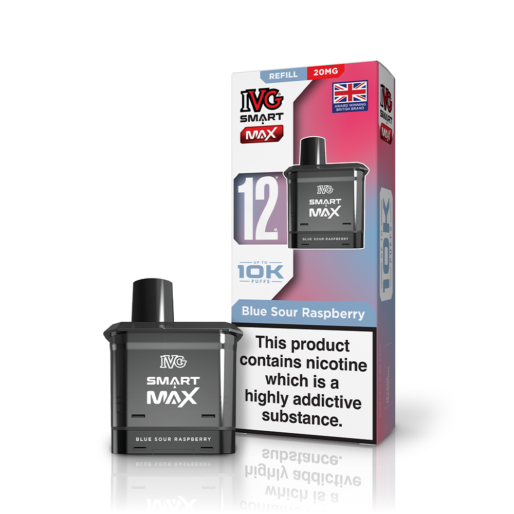 BLUE SOUR RASPBERRY - IVG SMART MAX REFIL POD