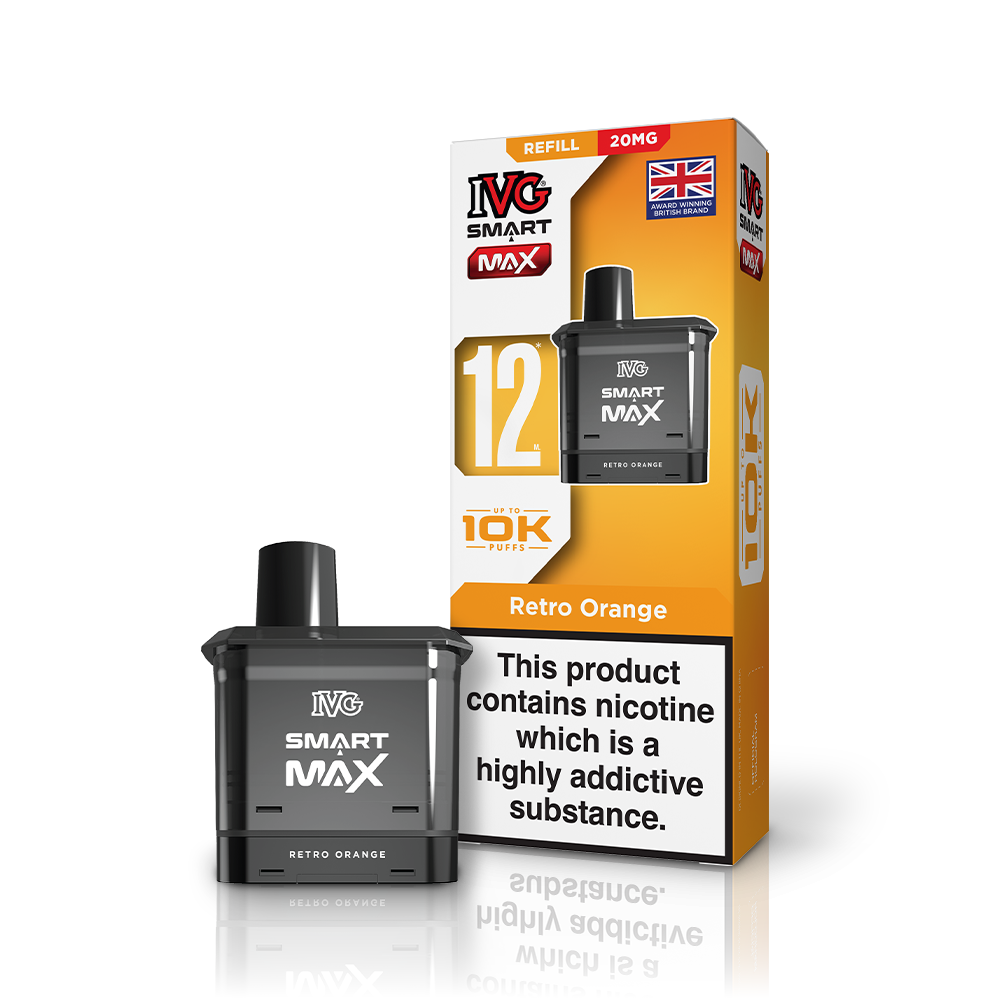 RETRO ORANGE - IVG SMART MAX REFIL POD