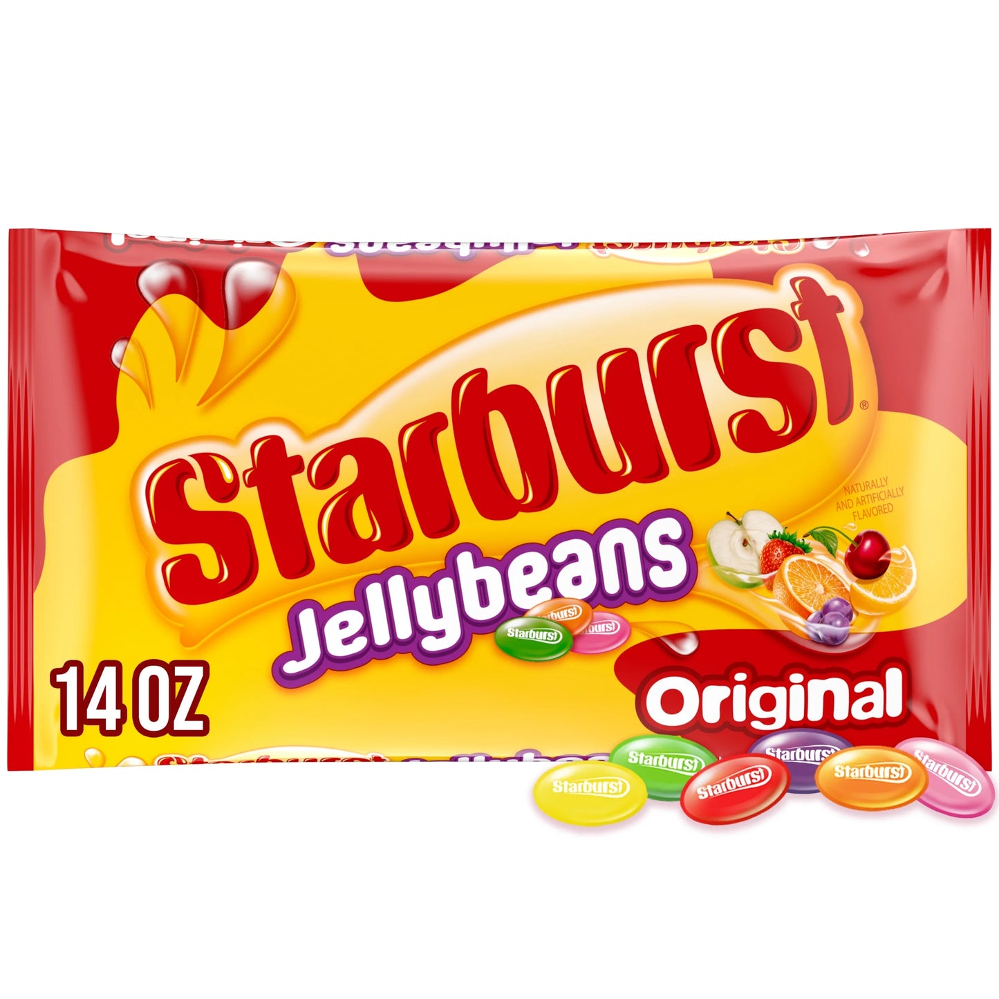 STARBURST ORIGINAL JELLYBEAN BAGS (12 X 14oz)