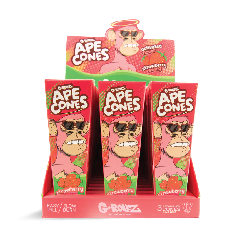 STRAWBERRY SWING APE CONE - G ROLLZ