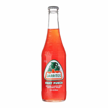 FRUIT PUNCH - MEXICAN IMPORT JARRITOS SODA (24X370ML)