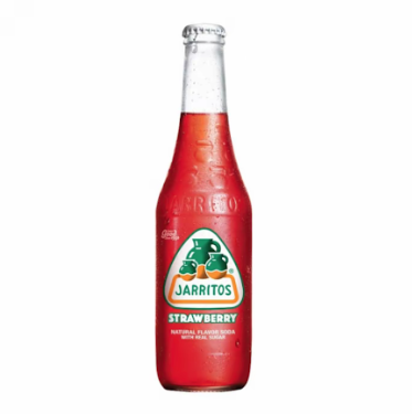 STRAWBERRY - MEXICAN IMPORT JARRITOS SODA (24X370ML)