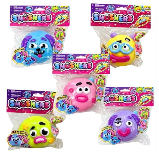 SMUSHERS SQUISHY STRETCH TOY (12pk)