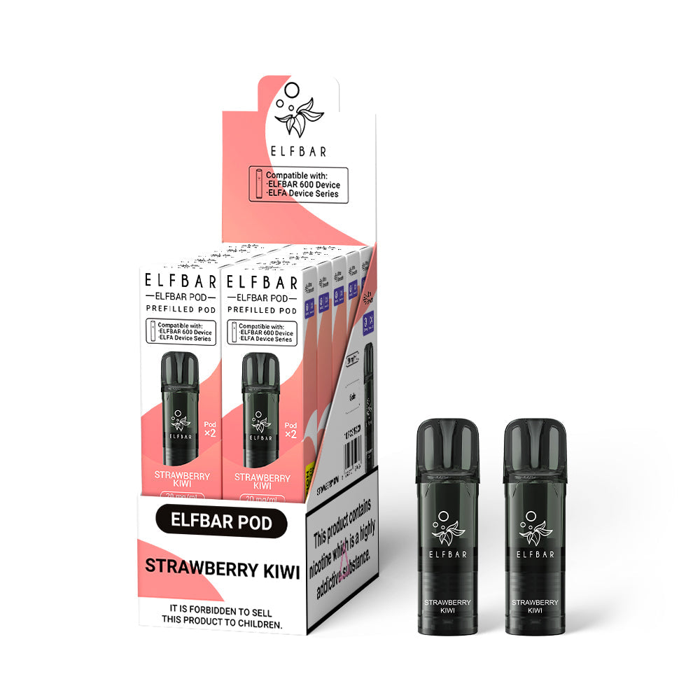 STRAWBERRY KIWI - ELF BAR 600 POD