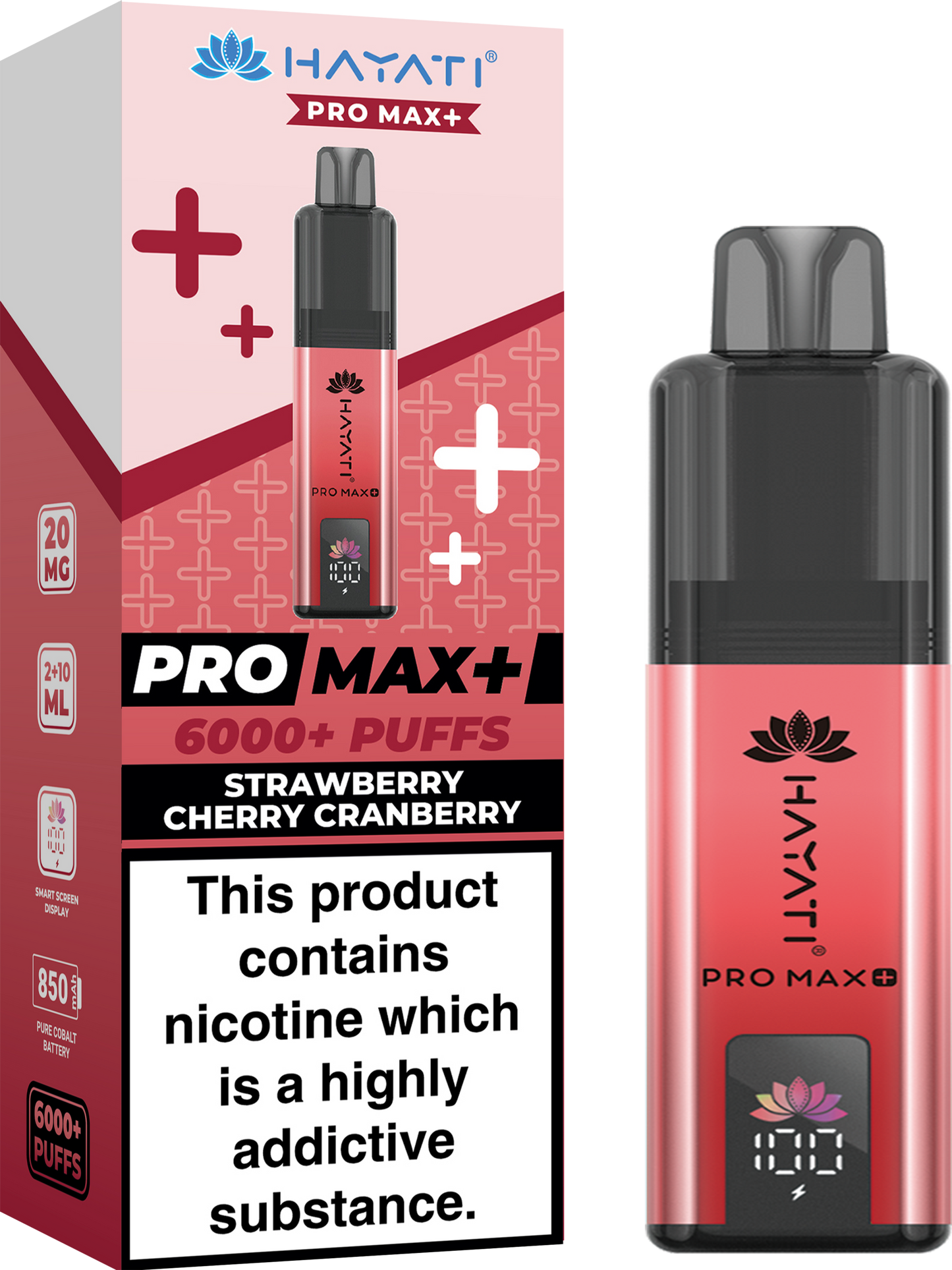 STRAWBERRY CHERRY CRANBERRY - PRO MAX +