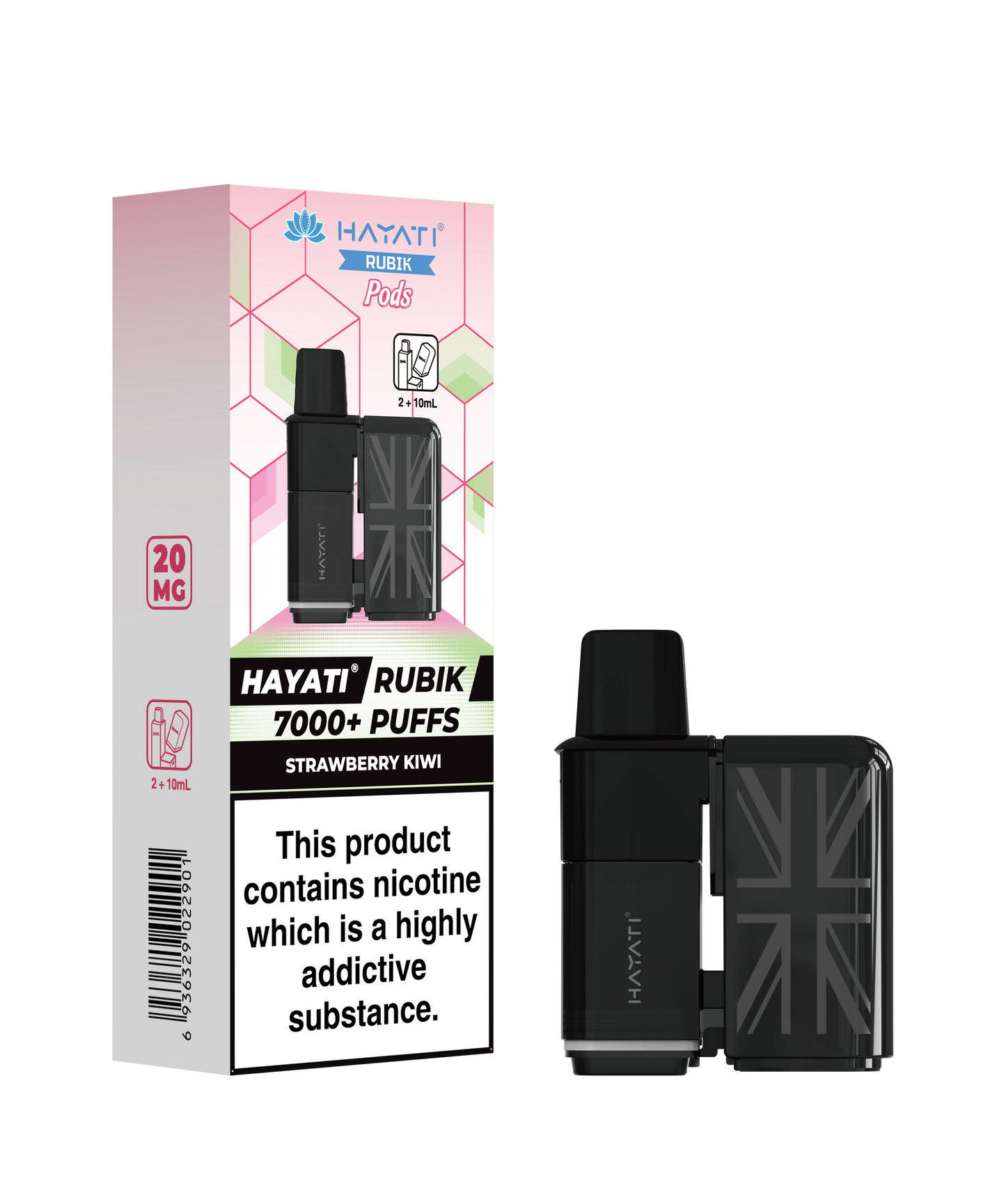 STRAWBERRY KIWI - HAYATI RUBIK POD