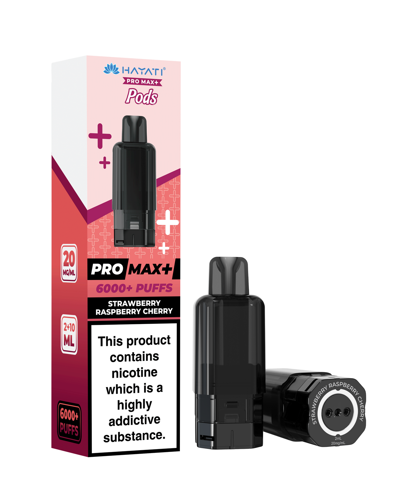 STRAWBERRY RASPBERRY CHERRY - PRO MAX + PODS