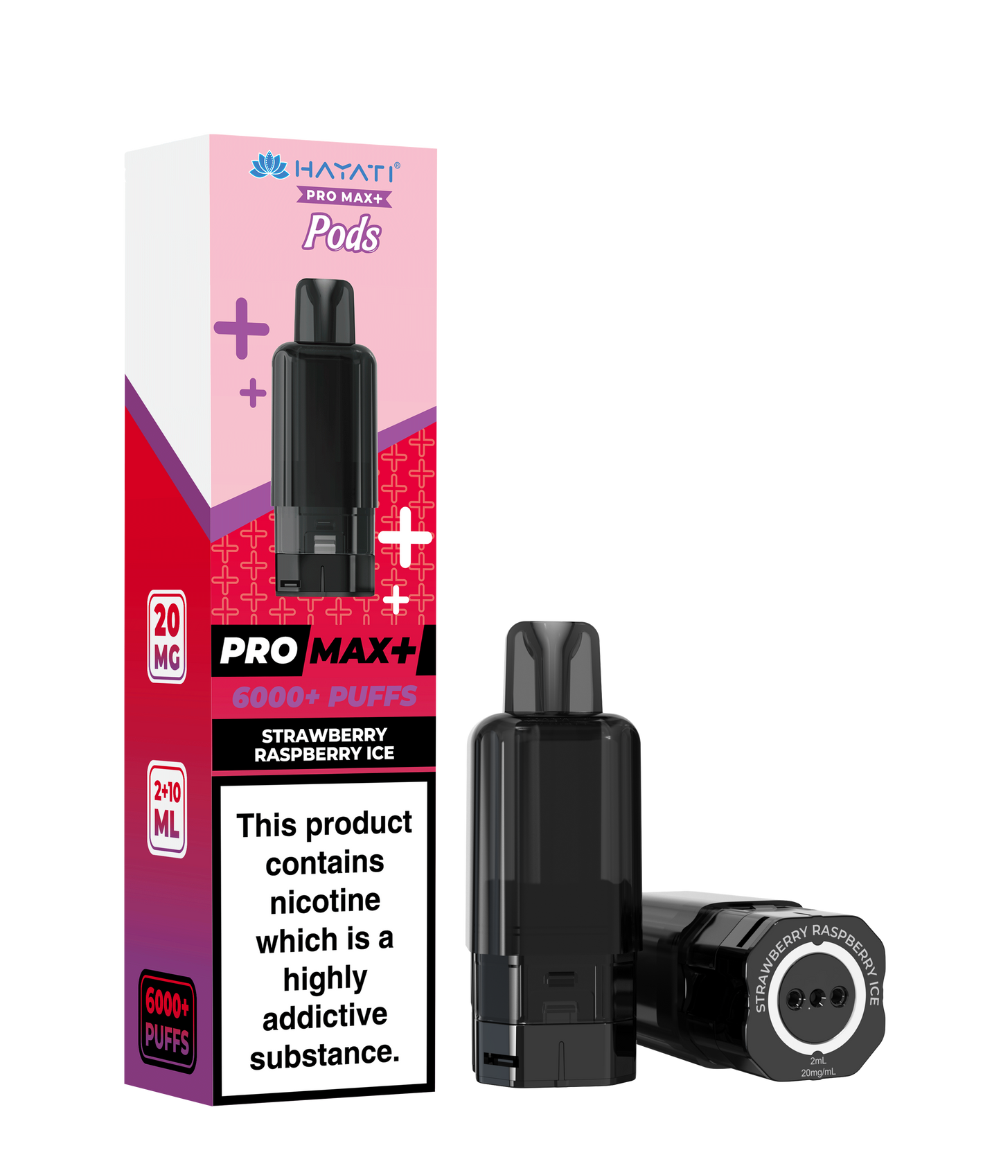 STRAWBERRY RASPBERRY ICE - PRO MAX + PODS