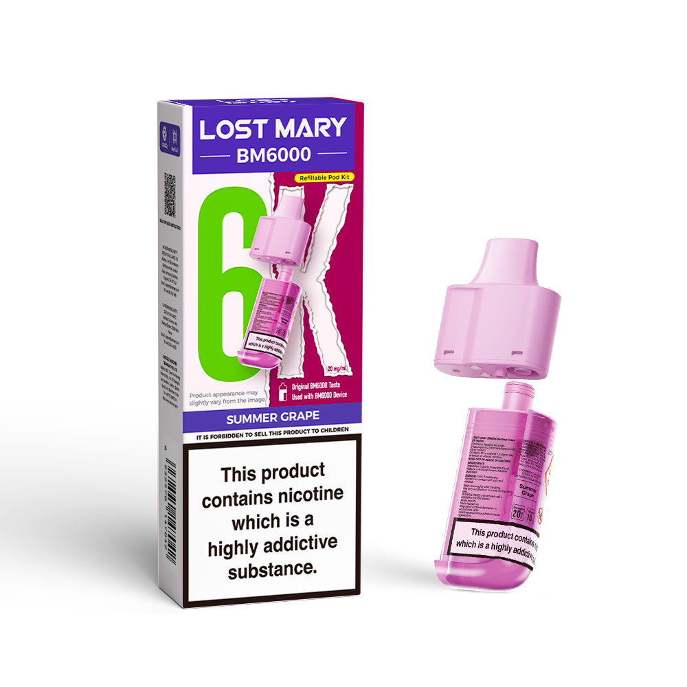 SUMMER GRAPE - LOST MARY BM6000 POD