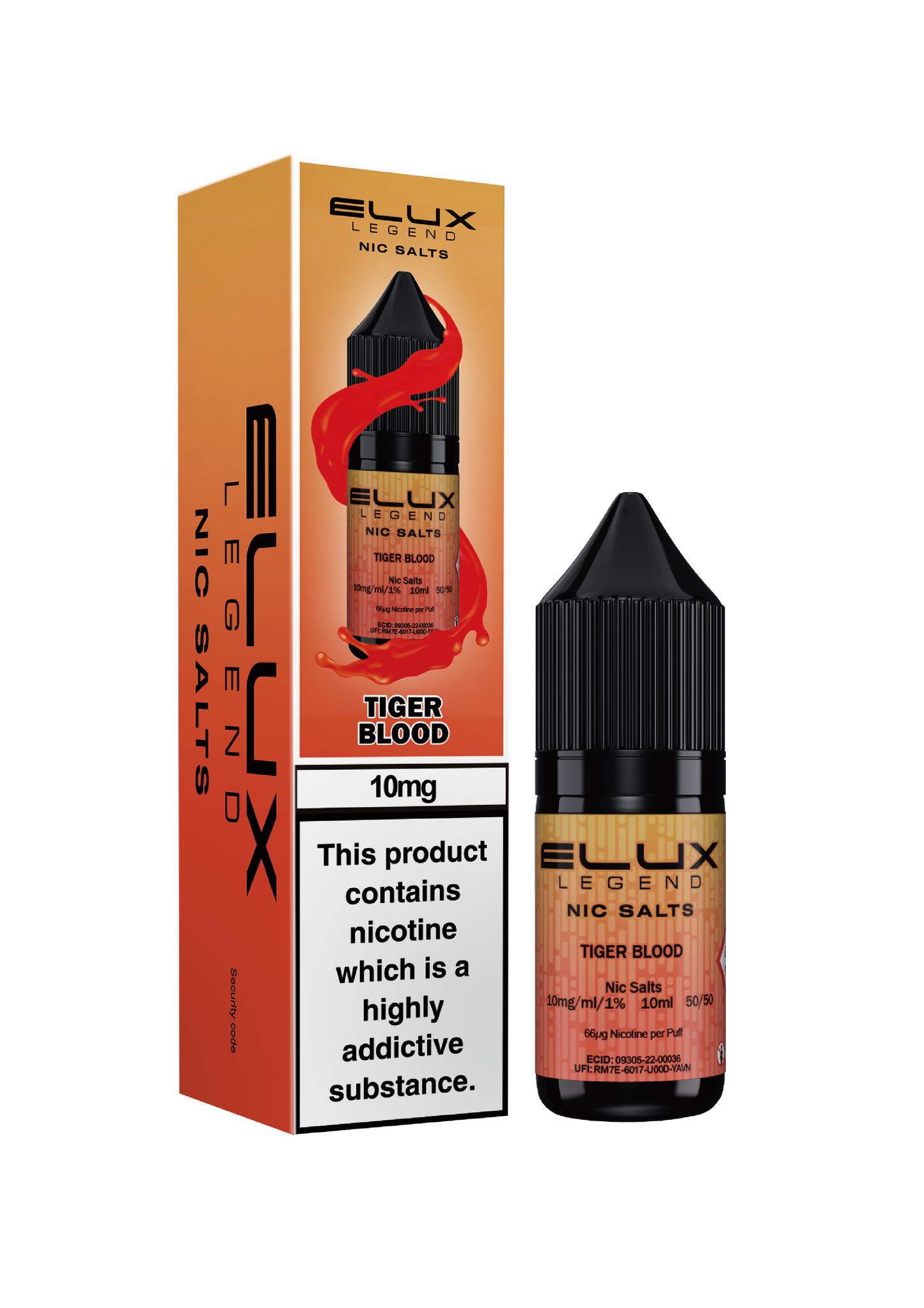 Tiger Blood - ELUX NIC SALT 10 MG