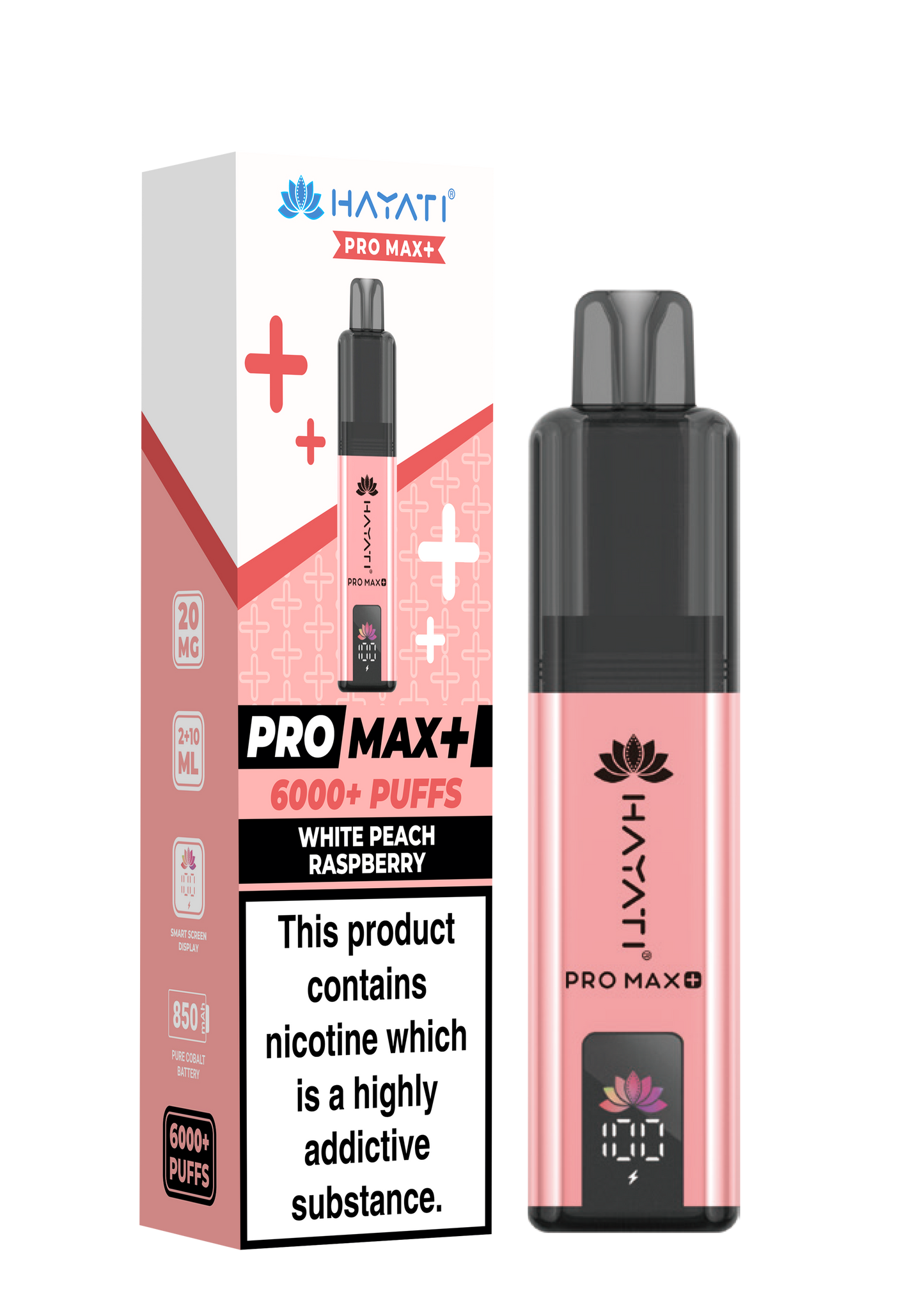 WHITE PEACH RASPBERRY *NEW* - PRO MAX +