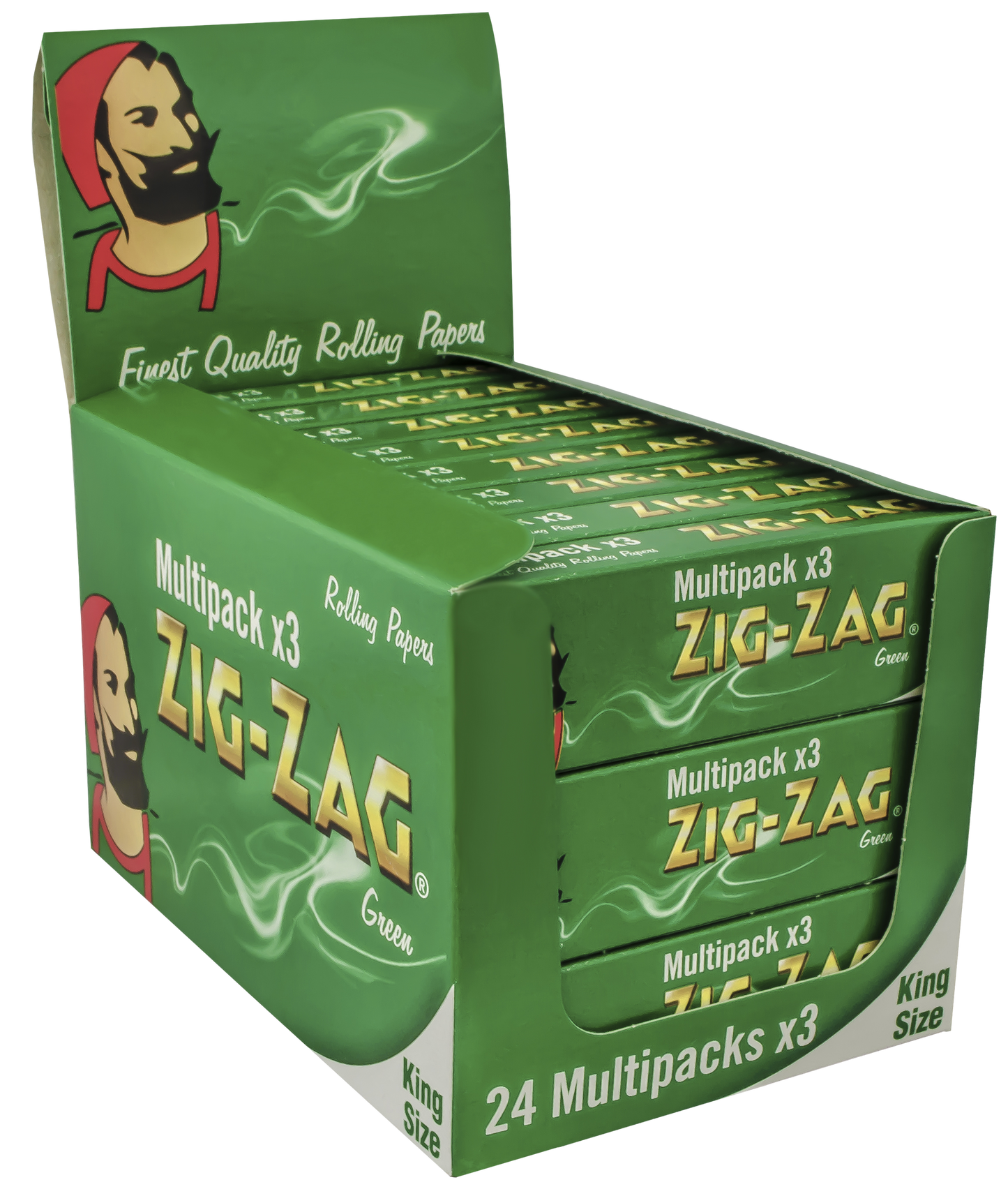 ZIG ZAG GREEN KING 12PACK OF 3 BOOK MULTIPACK
