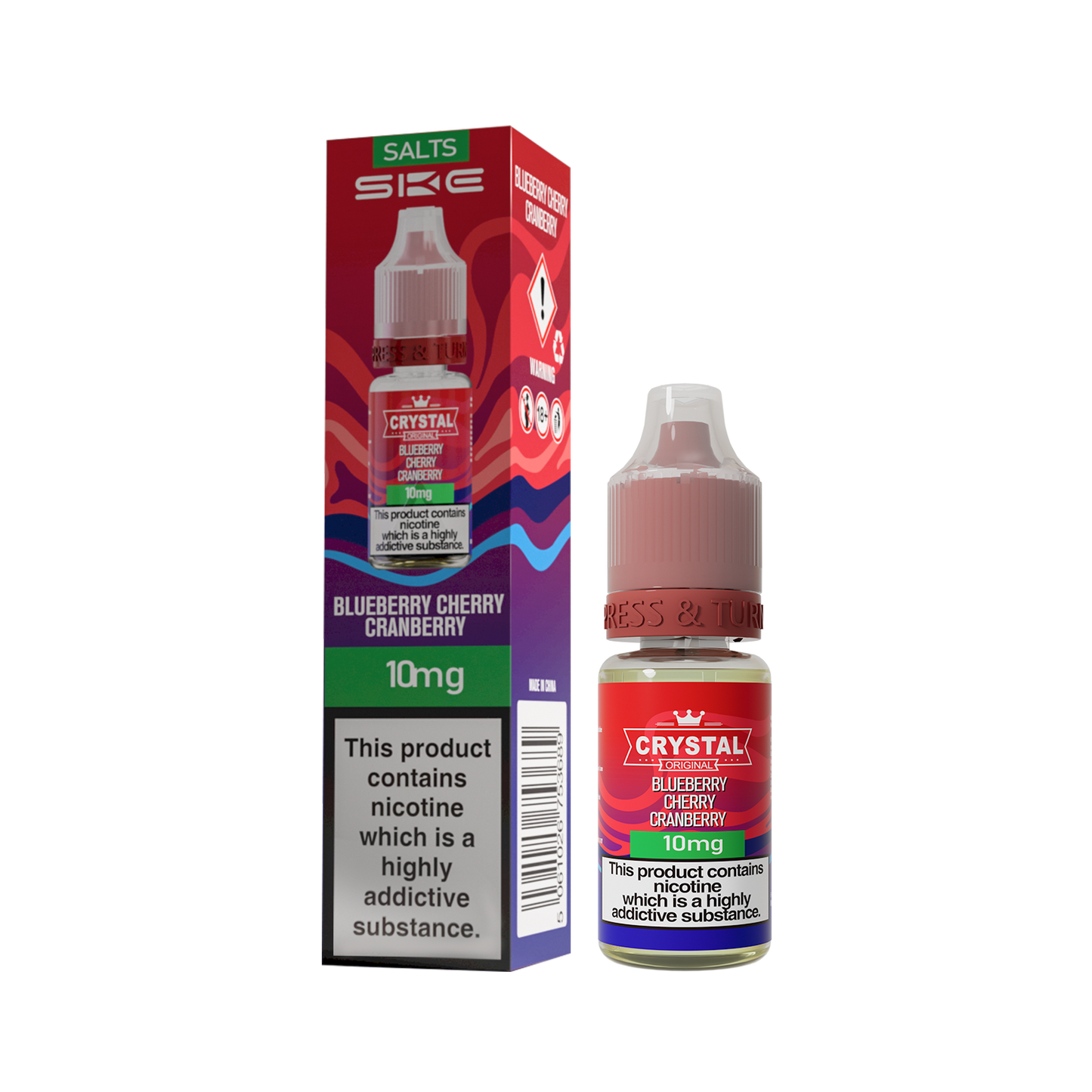 BLUEBERRY CHERRY CRANBERRY - SKE NIC SALTS 20MG