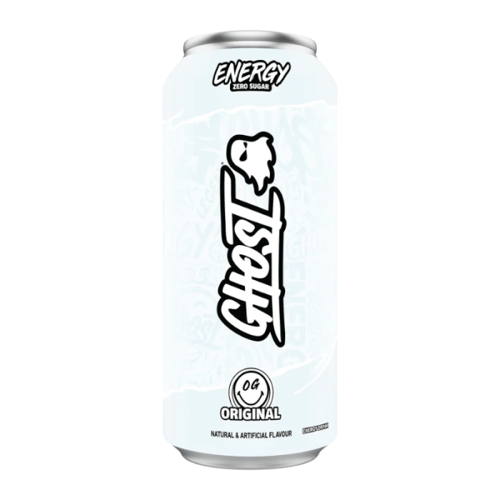 ORIGNAL ZERO SUGAR - GHOST ENERGY DRINK (500ML X 12)