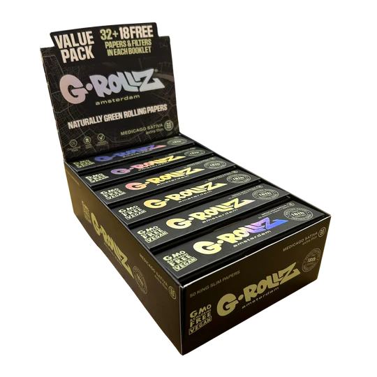 G-Rollz Extra Thin Papers (24 Booklets)