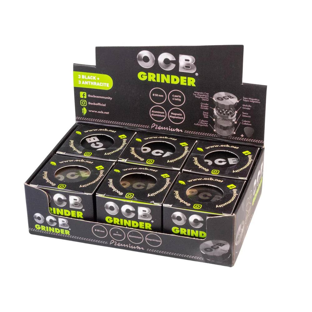 OCB METAL GRINDER 50MM (6pcs)