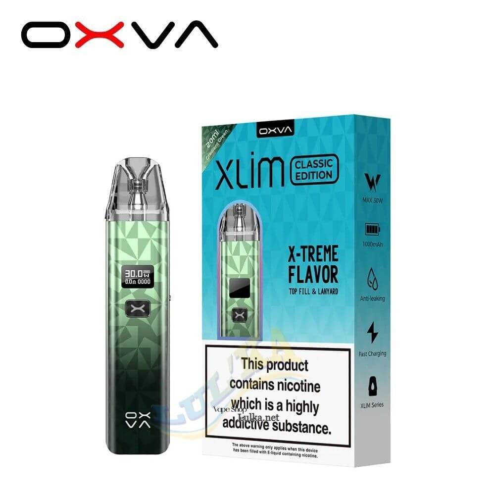 Gradient Green - Oxva Xlim Classic Edition