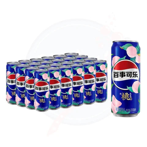 PEPSI PEACH OOLONG FLAVOUR (330mlx12pk)