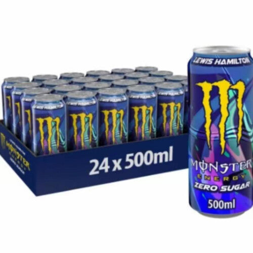 LEWIS HAMILTON MONSTER CANS UK TEXT (24X500ML)