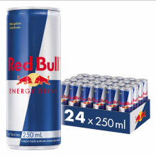 REDBULL CANS UK TEXT (24X250ML)