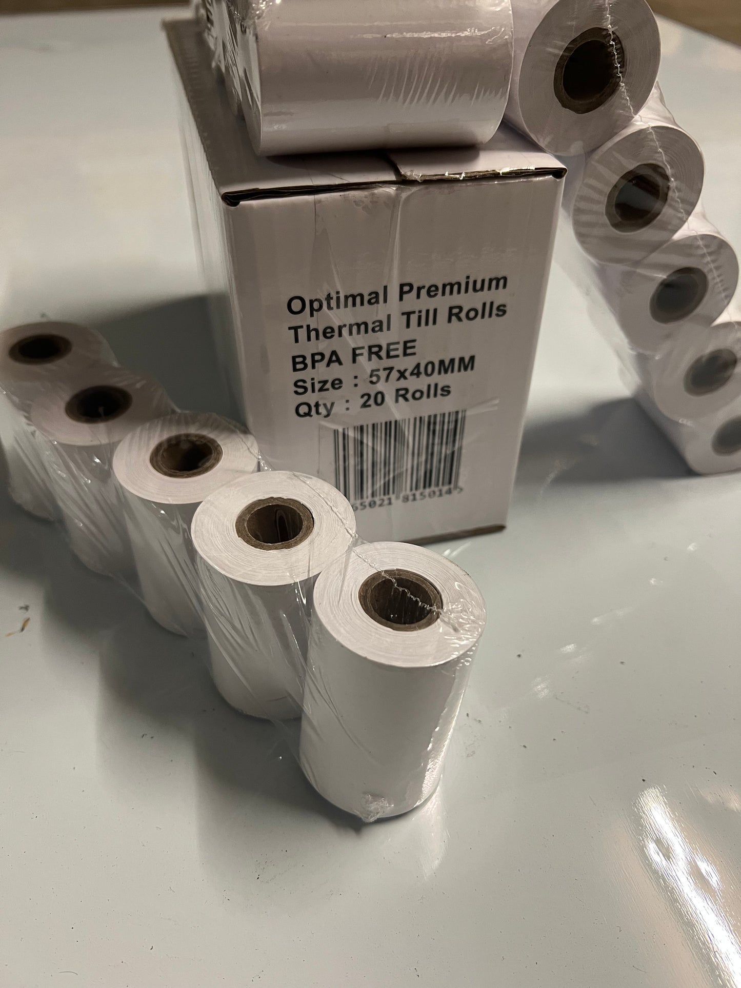 OPTIMAL PREMIUM TILL ROLLS (20 ROLLS PER PACK)