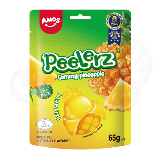 HALAL GUMMY PINEAPPLE PEELERZ (1x 65g)