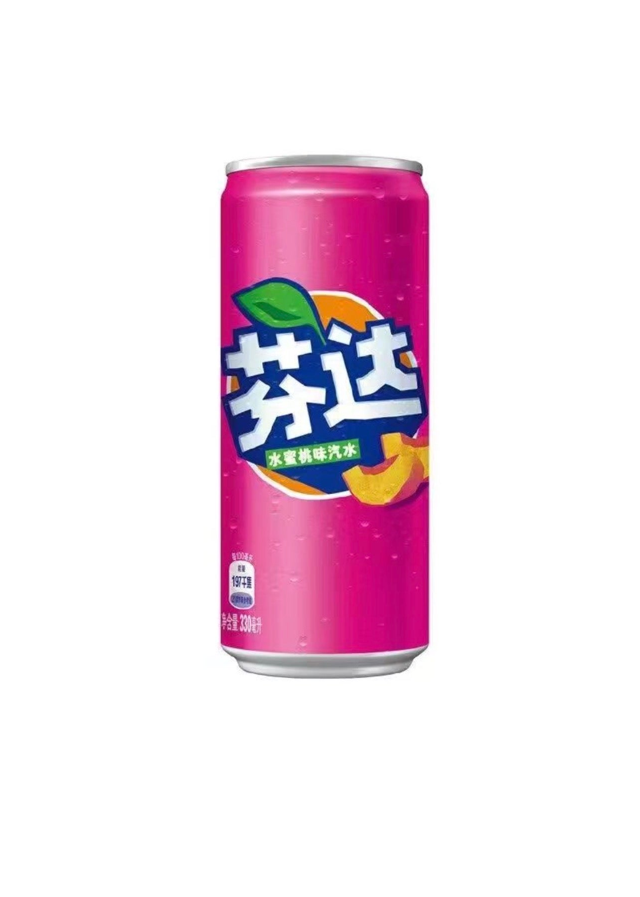 FANTA PEACH FLAVOUR SODA (330mlx12)