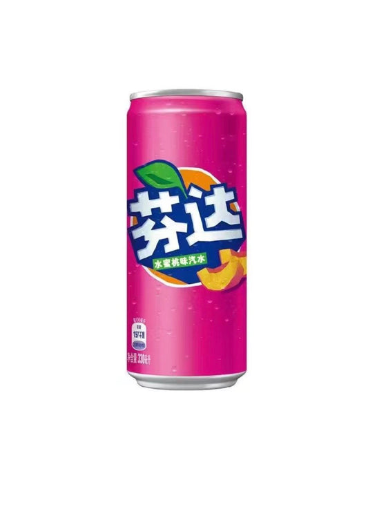 FANTA PEACH FLAVOUR SODA (330mlx12)
