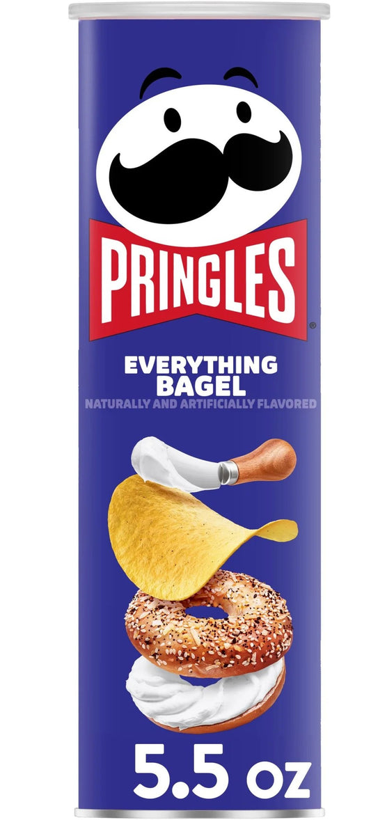PRINGLES EVERYTHING BAGEL 5.5oz 14 pcs
