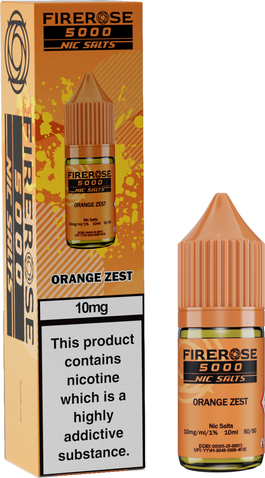 ORANGE ZEST  - FIREROSE NIC SALTS 10 MG