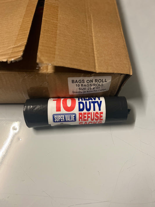 BAGS ON ROLLS - 10 PACK