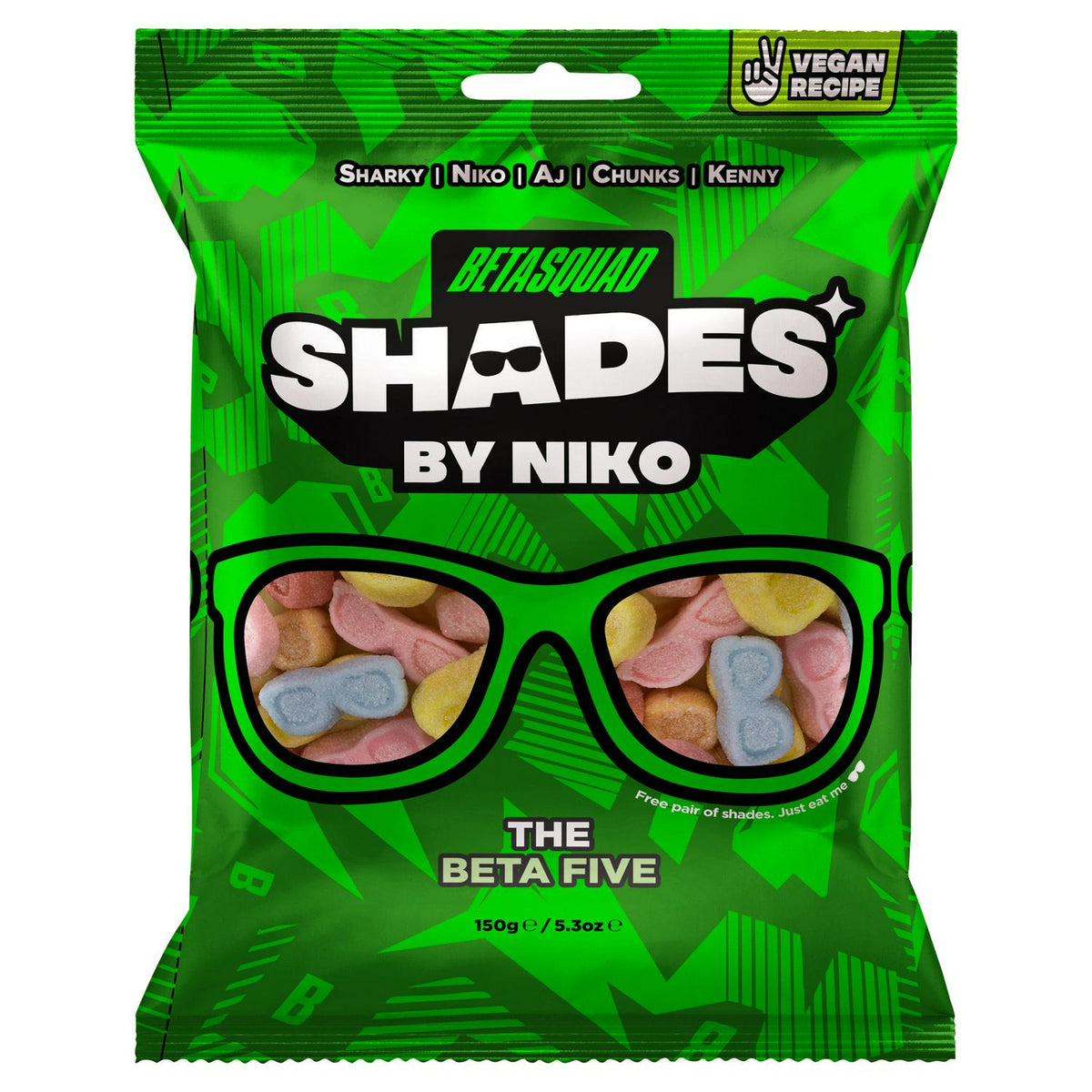 THE BETA FIVE SHADES BY NIKO (150g x 20pcs)