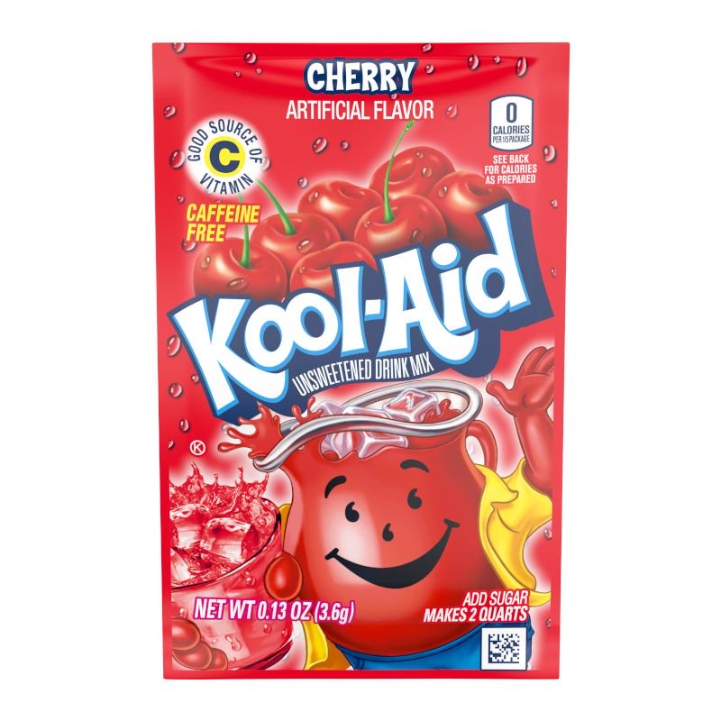 CHERRY KOOL AID DRINK MIX (48PK)
