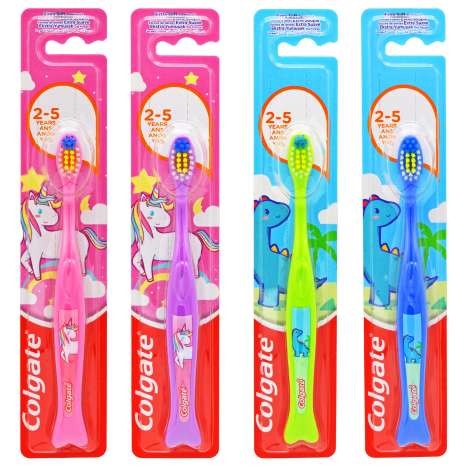 KIDS 2-5YRS (x12) - COLGATE TOOTHBRUSHES