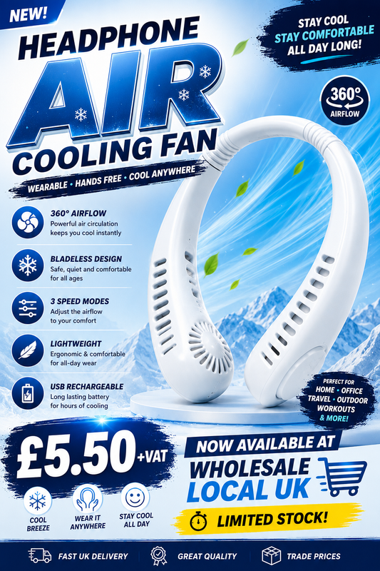 HEADPHONE AIR COOLING FAN